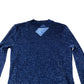 River Island Long Sleeve Sparkly Top Women's V Neck Blue Comfortable Style UK12