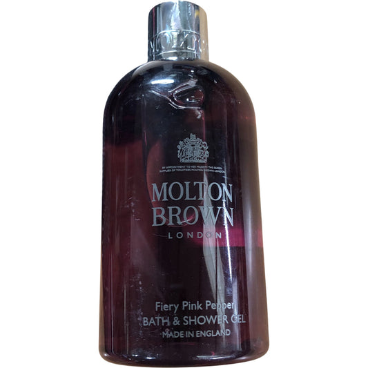 Molton Brown Fiery Pink Pepper Bath And Shower Gel 300ml Made In England