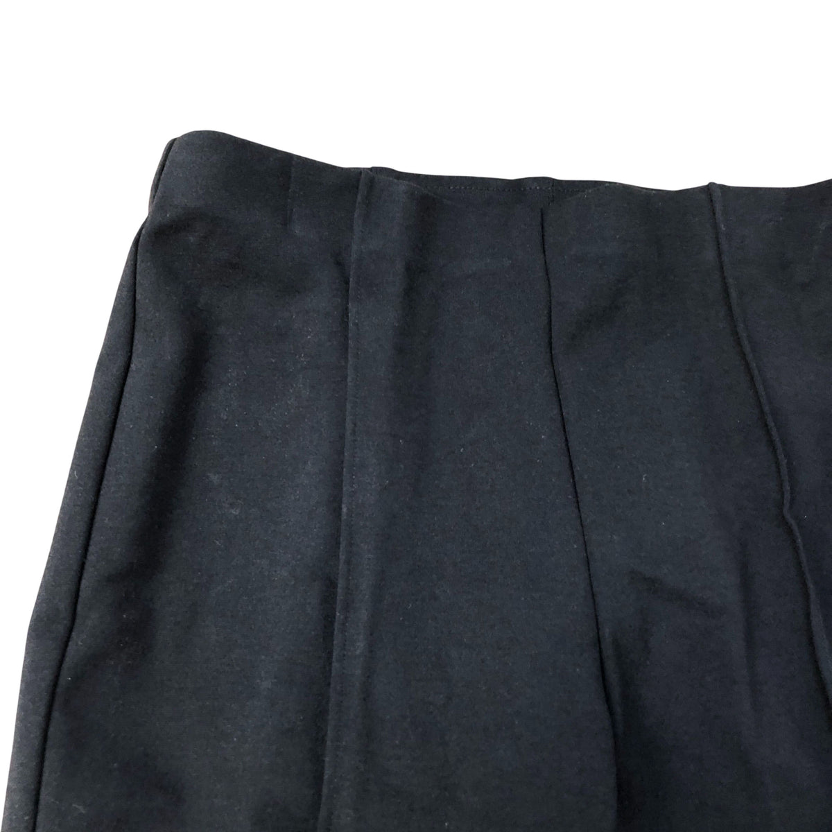 River Island Slim Fit Black Trousers Ankle Zips