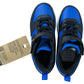 Nike HM6298 480 Air Kids Trainers UK10.5 Black Blue Non Leather Comfort