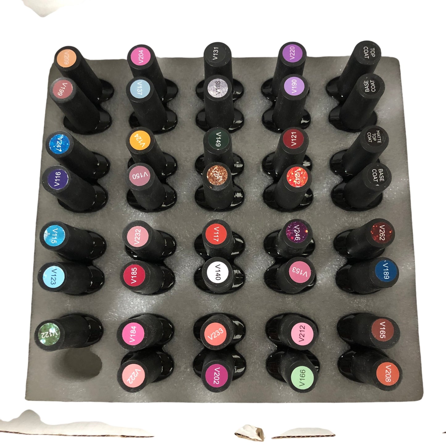 PHOENIXY Nail Kit 39 Gel Polishes V Series New Set High Shine Variety Colours