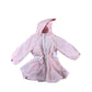 River Island Pink Hooded Coat 18 24 Months Baby Girls Quilted Outerwear