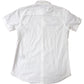 Jack & Jones Short Sleeve Shirt M Men's Casual Cotton White Light Weight