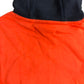 AllSaints Block Logo Hoodie Size 5-6 Years Boys Sweatshirt Orange Black