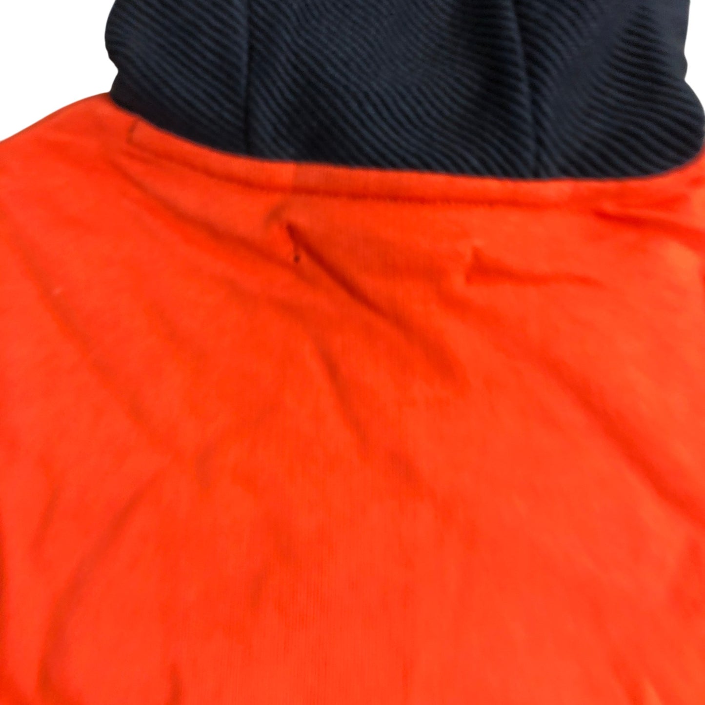 AllSaints Block Logo Hoodie Size 5-6 Years Boys Sweatshirt Orange Black