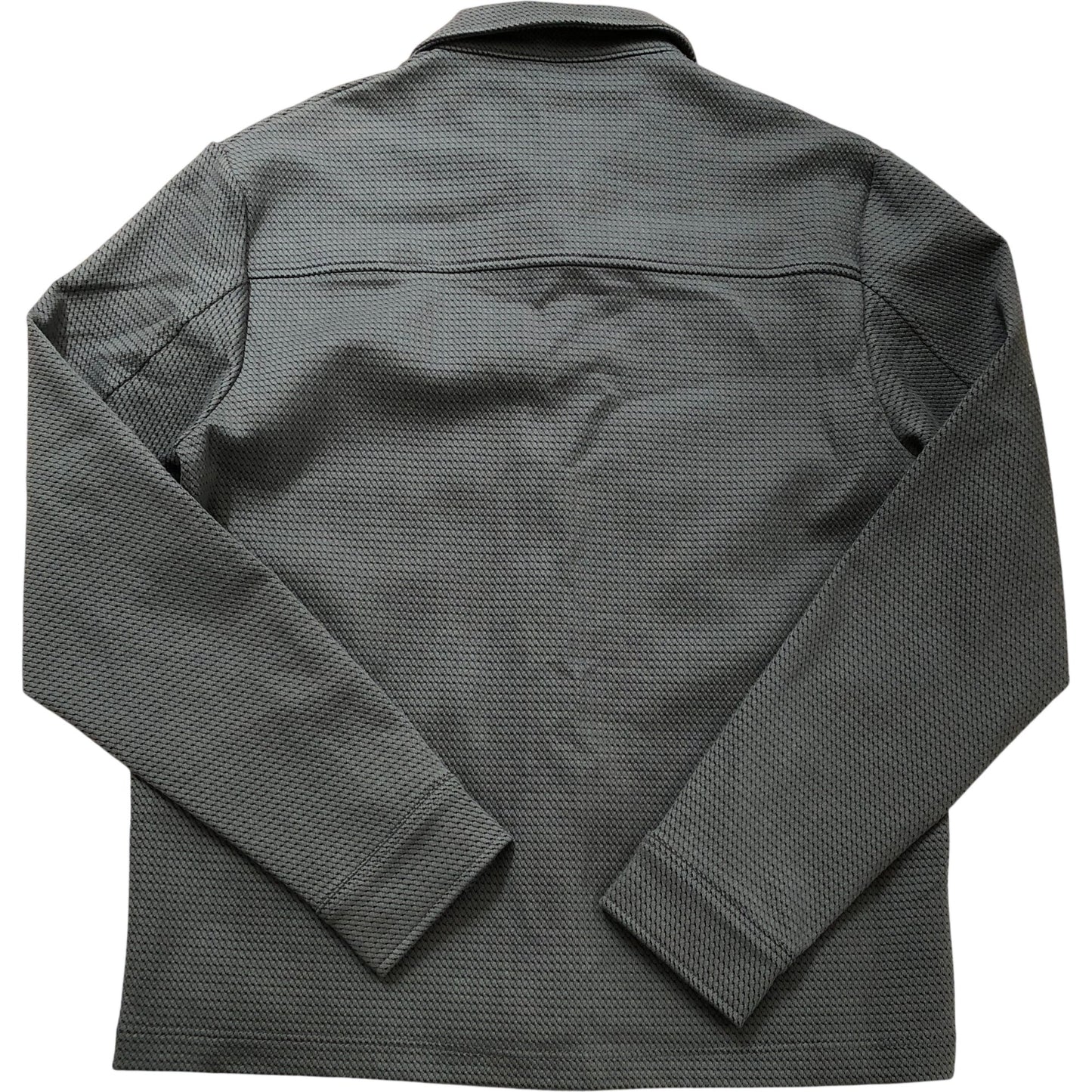 River Island Jacket S Men's Zip Up Casual Wear Stylish Grey Cotton Blend