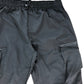 KANGAROO POO Cargo Trousers XL Men's Black Outdoor Zipped Pockets Lightweight