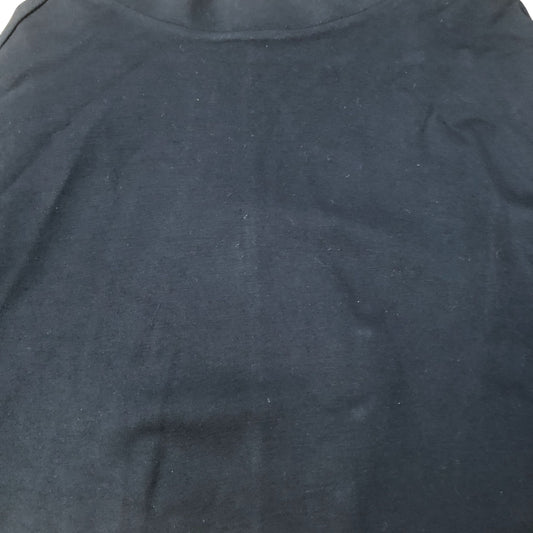 River Island Black Skater Skirt UK10 Women's Stretchy Viscose Blend Comfortable