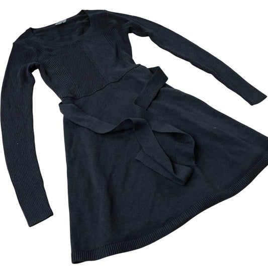 Abercrombie & Fitch Kids Dress Long Sleeve Ribbed Knit Charcoal 11-12 Years