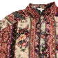 River Island Floral Print Shirt UK10 Women's Relaxed Style Long Sleeves