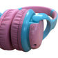 ZIHNIC WH-R1 Kids Headphones Wireless SafeAudio Volume Limited Pink