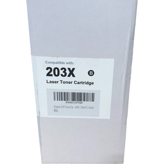 Nestink 203X Laser Toner Cartridge Black 2 Pack Compatible with M281