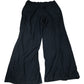 Baukjen Black Wide Leg Trousers Women's EcoVero Viscose