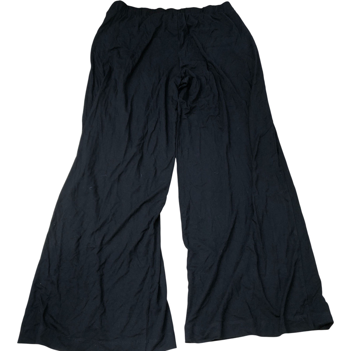 Baukjen Black Wide Leg Trousers Women's EcoVero Viscose