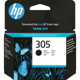 HP 305 Black Ink Cartridge Original High Yield XL More Ink Faster Printing
