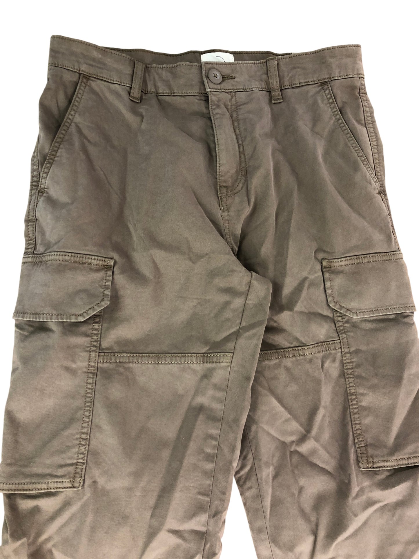 River Island Cargo Trousers W30 L32 Men's Beige Lightweight Casual Wear