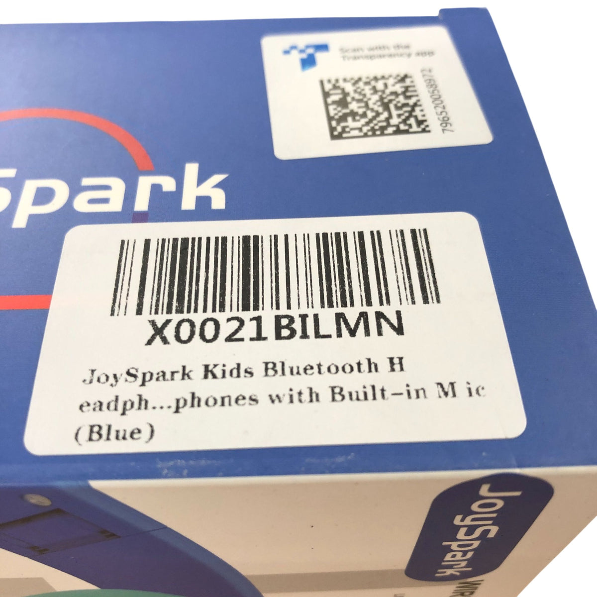 JoySpark T5 Wireless Headphones Professional Kids Bluetooth High Bass Blue