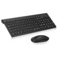 EIMETECH KF31 Wireless Keyboard And Mouse Combo Black UK Layout