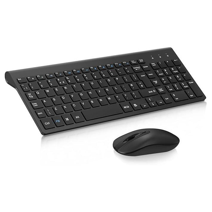 EIMETECH KF31 Wireless Keyboard And Mouse Combo Black UK Layout