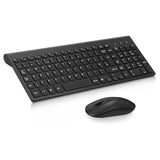 EIMETECH KF31 Wireless Keyboard And Mouse Combo Black UK Layout