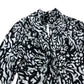 Abstract Print Dress UK12 Women's Long Sleeve