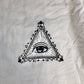 Jack & Jones Eye Graphic T-Shirt Men's White 100 Cotton Casual Top Large