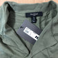 RIVER ISLAND Short Sleeve Casual Shirt UK S Men's Green Button Up Graphic
