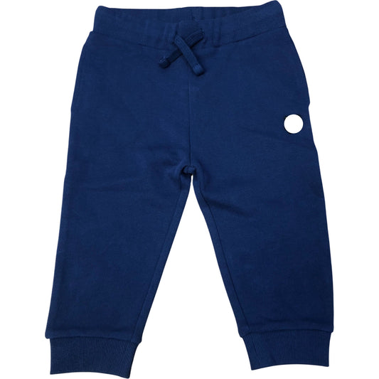 Kids Navy Activewear Trousers Size 18-24 Months Cotton Blend
