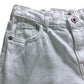 River Island White Wide Leg Kids Jeans Age 9 Years With Friendship Bracelet