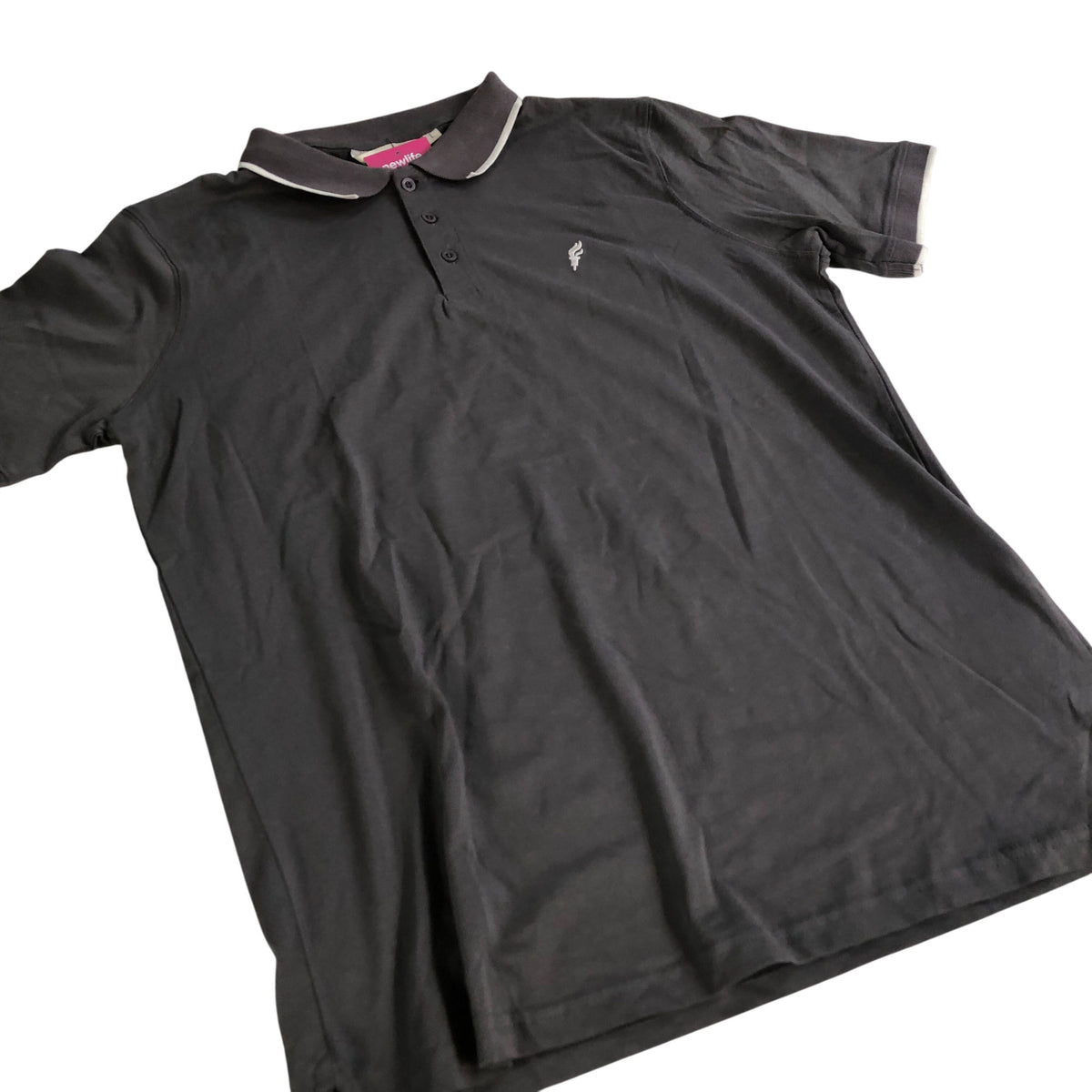 Onfire Polo Shirt Men's Grey 100 Cotton Casual Wear Large