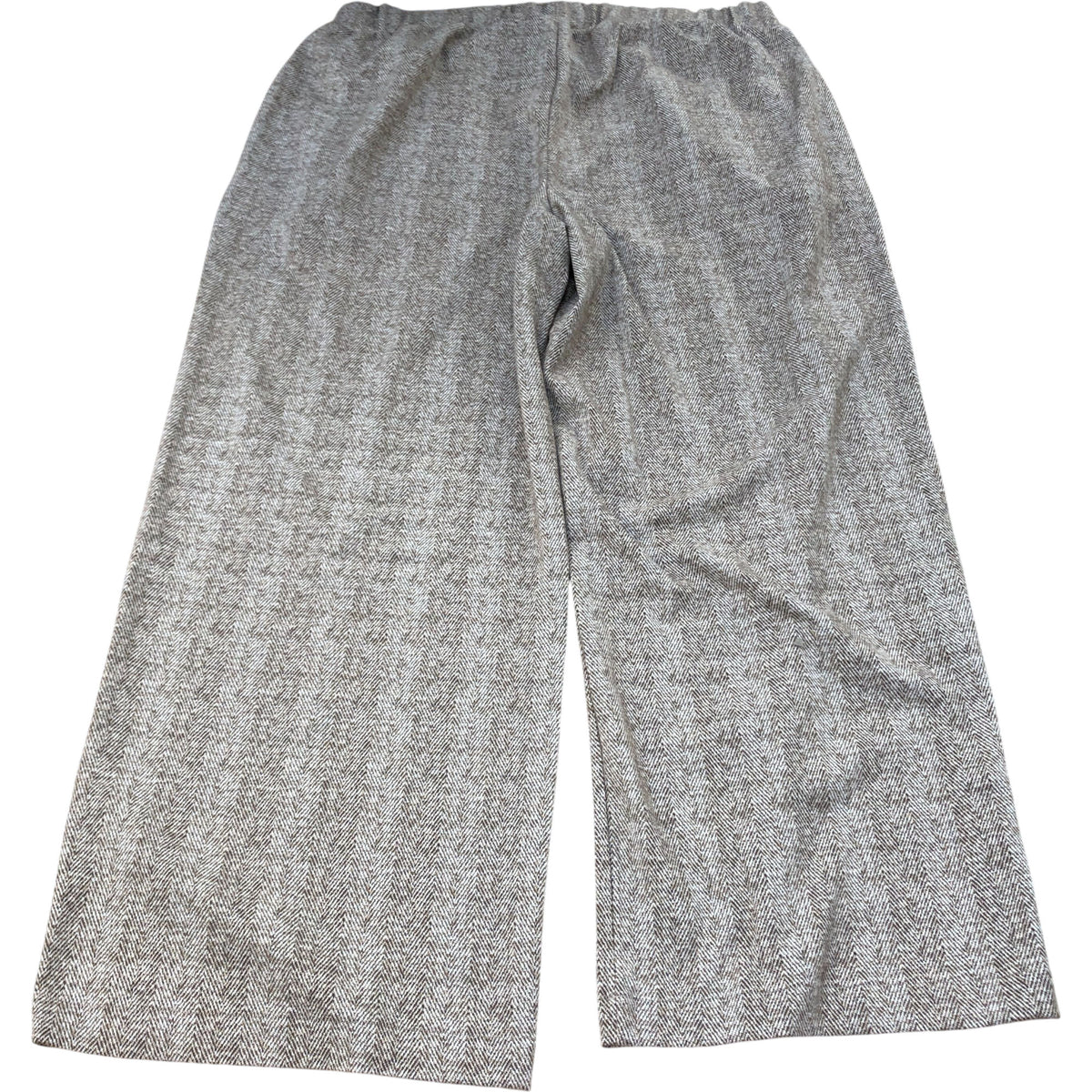 River Island Houndstooth Trousers UK18 Women's Comfy Stretch Faux Wool Style