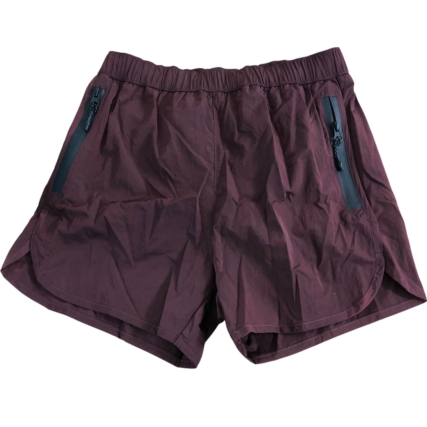 River Island Swimming Shorts UK XS Men's Maroon Quick Dry Beachwear