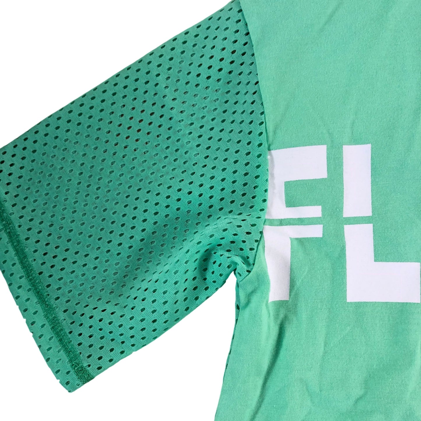 RIVER ISLAND Flawless Collection Crop Top UK 5-6 Years Girls Green Short Sleeve