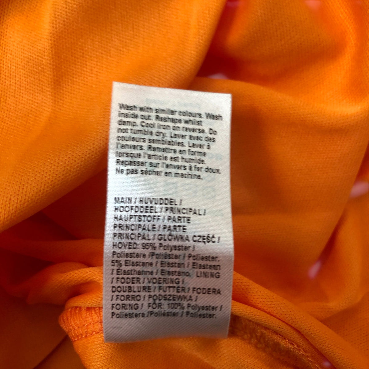 River Island Off Shoulder Long Sleeve Dress Women's Orange Gathered