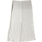 River Island Signature Maxi Skirt L Women's Textured Split Hem Cream