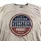 Crosshatch Product Men's T-Shirt Genuine Black Label Goods Cotton Beige XXL