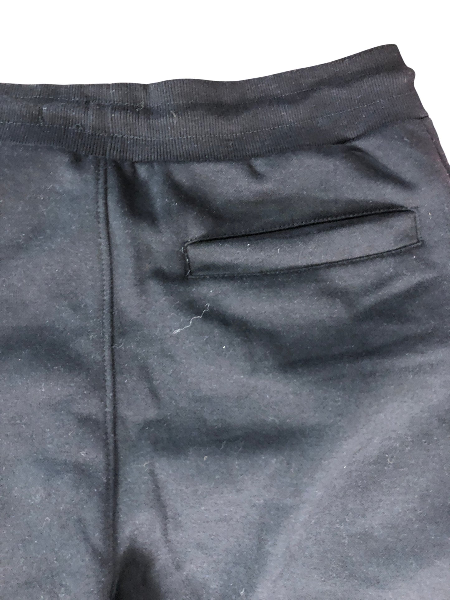 DUCK & COVER Black Joggers Large Men's Activewear Cotton Blend Trousers