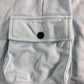 AVANT GARDE Cargo Shorts Men's Light Blue Cotton Blend Breathable Size L