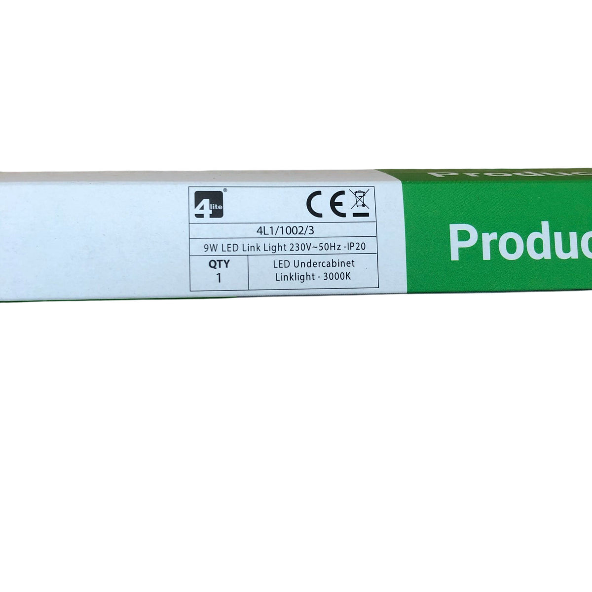 4lite Undercabinet Linklight LED 9W 3000K IP20 Light Fixture 870mm 2 Pack