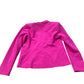 Pink Blazer Jacket Women's Stylish Tailored Fit UK12