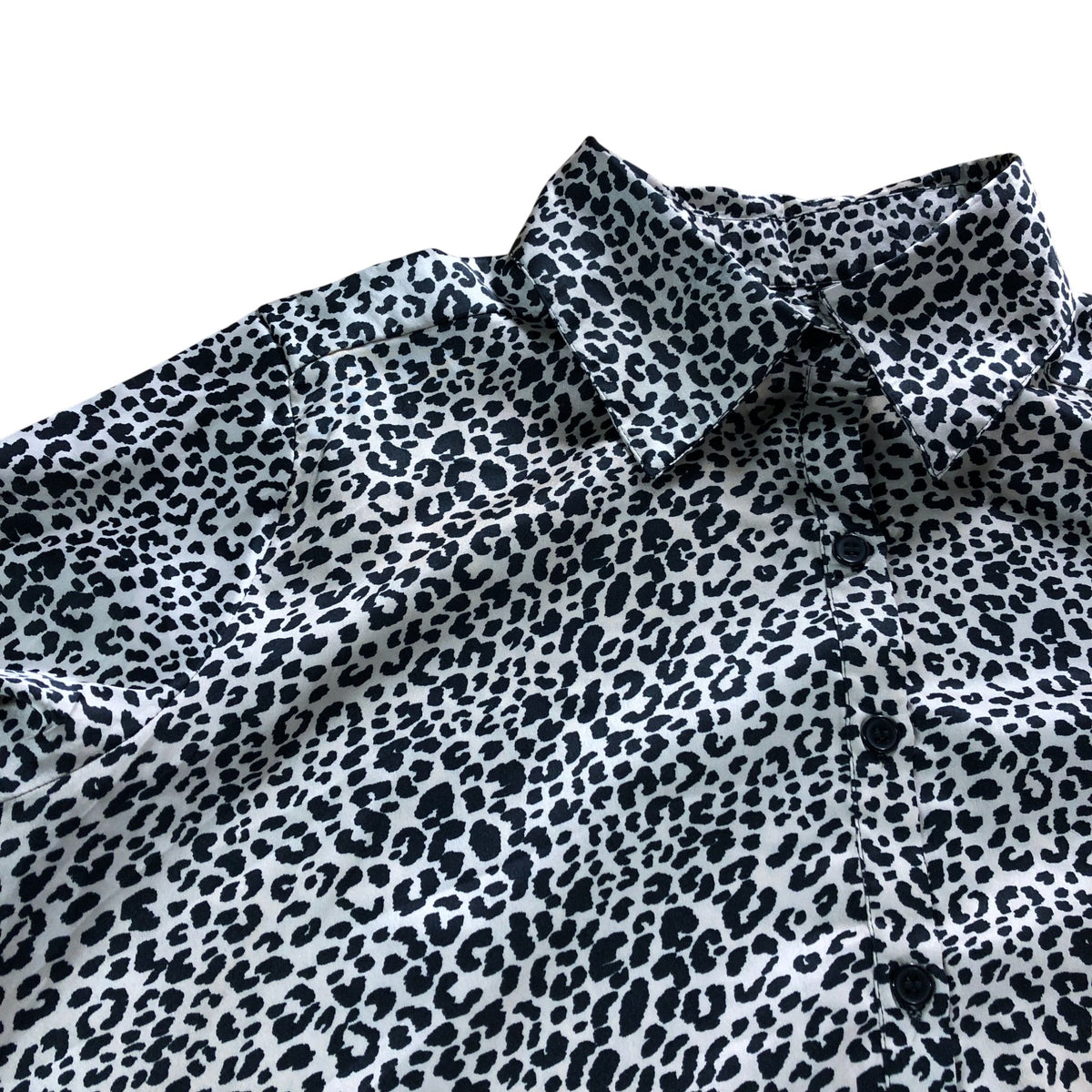 Dancing Leopard Midi Dress Size 14 Women's Leopard Print Button Up Style