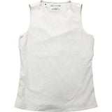 Tank Top Size 10 Women's White Sleeveless Sports Top Activewear