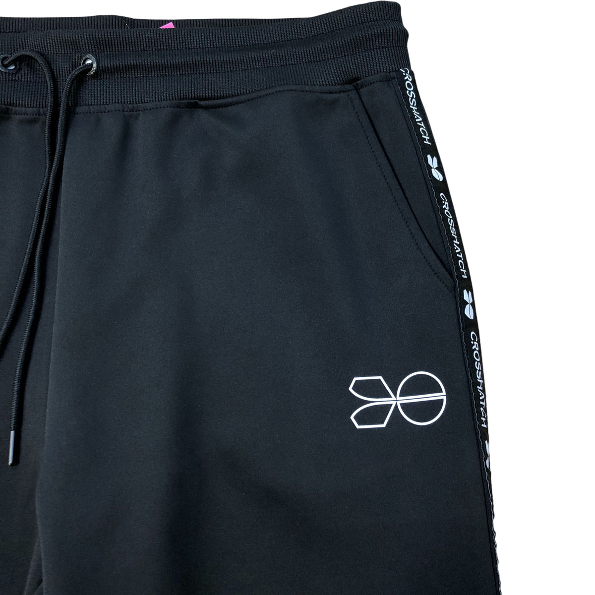Crosshatch Black Joggers Activewear Trousers Black Size L