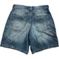 River Island Denim Specialist Shorts Women's Blue Classic Fit Cotton Size 8