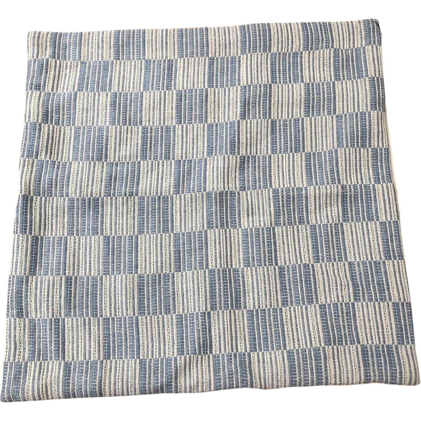 Pillowcase Cotton Striped Design Reversible Home Bedding 19.5 x 19.5"