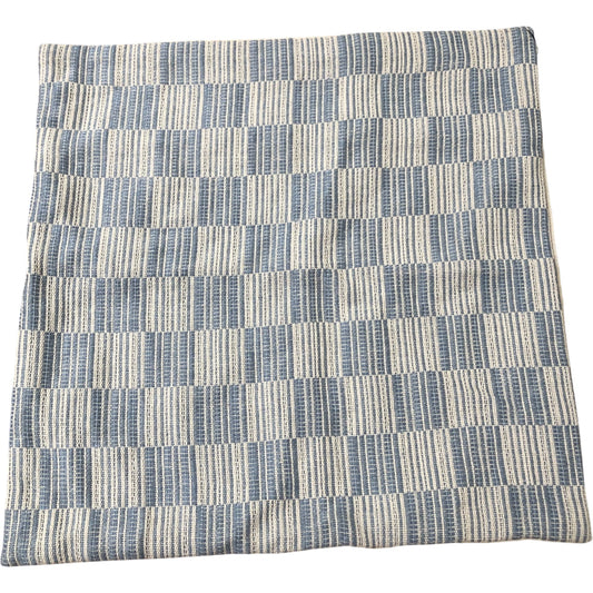 Pillowcase Cotton Striped Design Reversible Home Bedding 19.5 x 19.5"