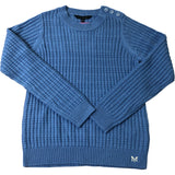 Crew Clothing Company Jumper Size 12 Women's Knitted Blue Sweater