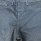 River Island Black Skinny Jeans Women's Size 12 Cotton Blend Stretchy Fit
