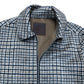 River Island Brown Check Wool Blend Zip Up Trucker Jacket