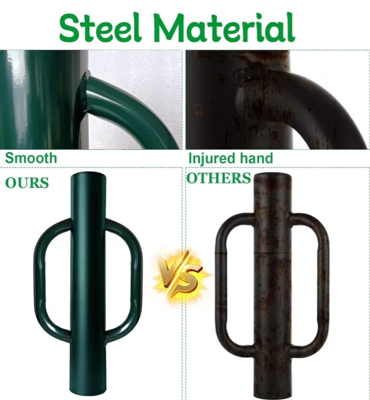 Sptchapn Fence Post Rammer T Post